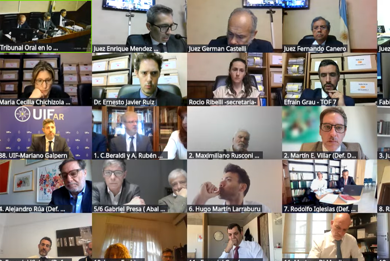 Cuadernos de las Coimas: un exfuncionario cargó contra los “delatores” se caliente el juicio