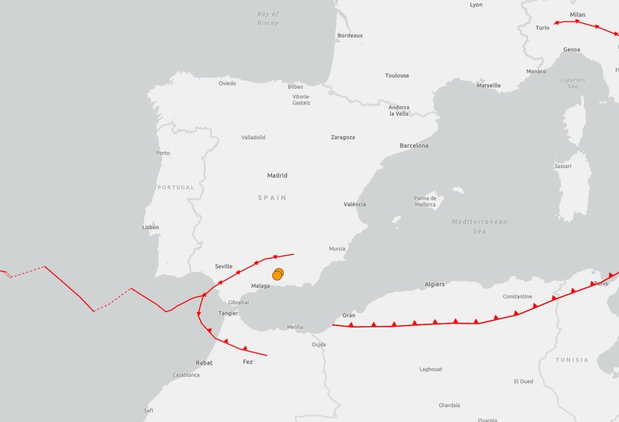 Un sismo volvió a sacudir Granada