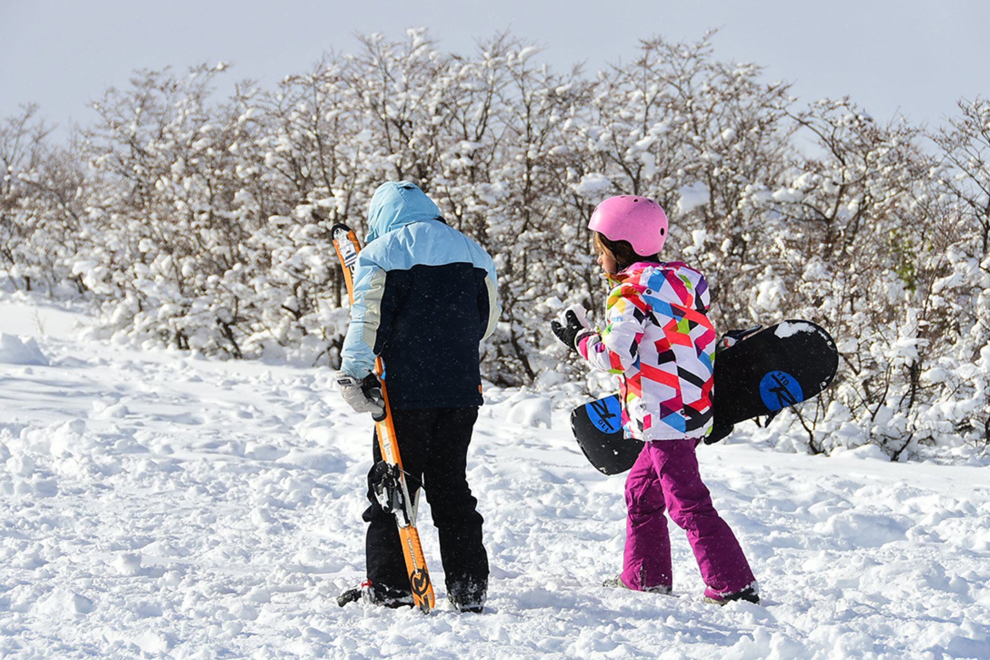 Cerro Batea Mahuida en el invierno 2025