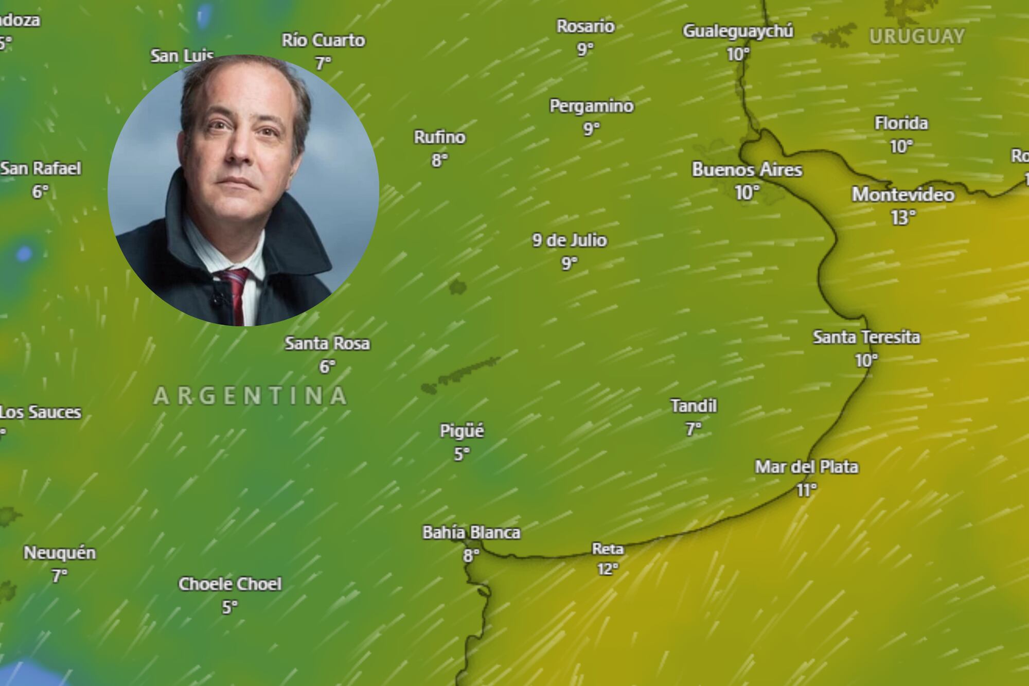 Sigue el viento y baja la temperatura: este es el pronóstico del clima en el AMBA para este fin de semana de mayo