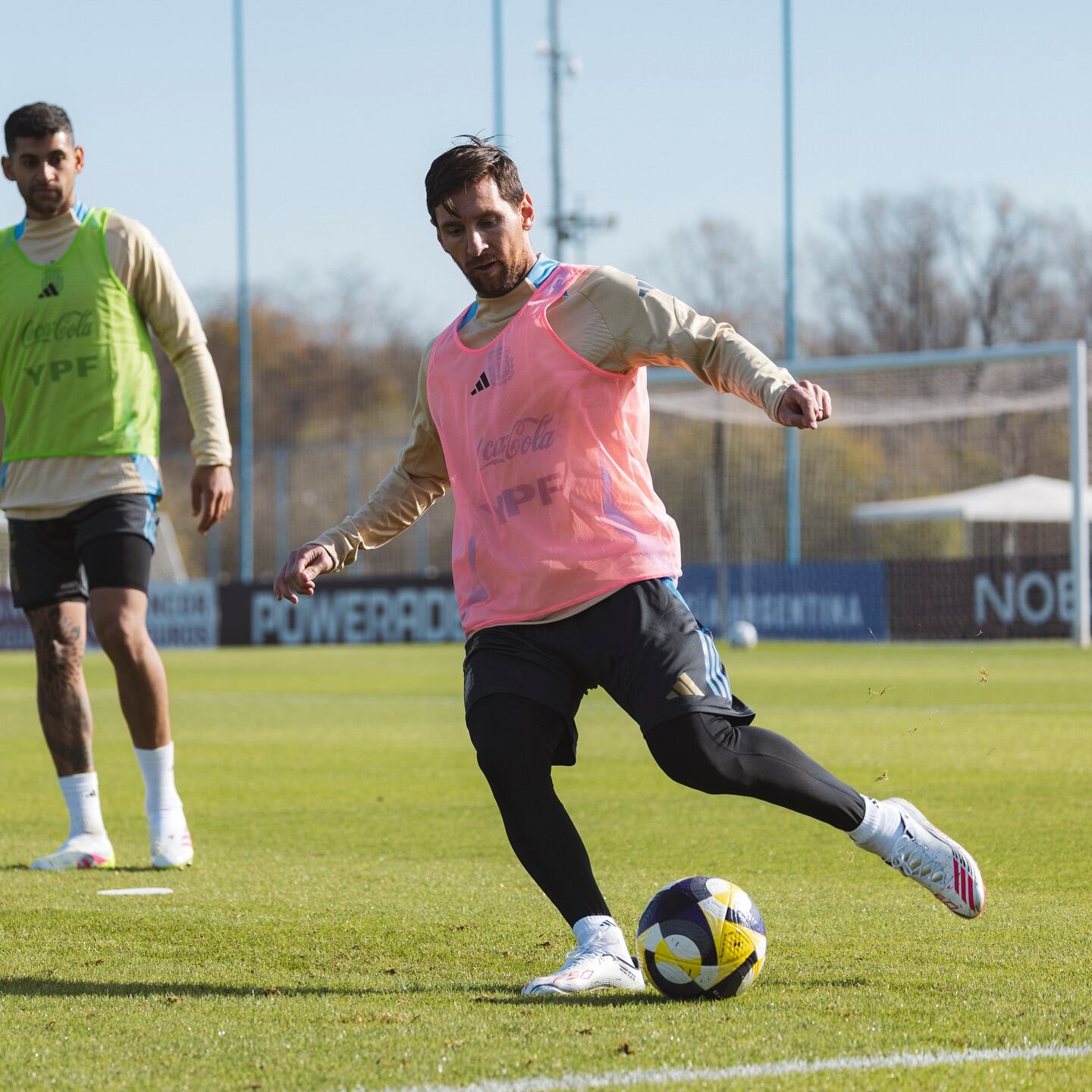 Messi está listo para volver en la selección. (Prensa AFA)