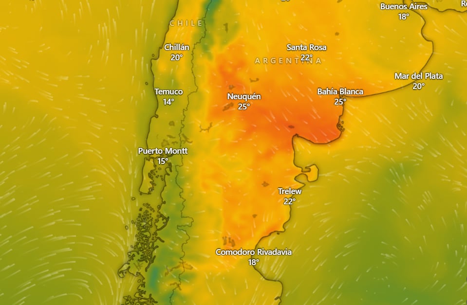 Hay alerta naranja y amarilla por tormentas, calor extremo y vientos fuertes para este sábado 10 de enero