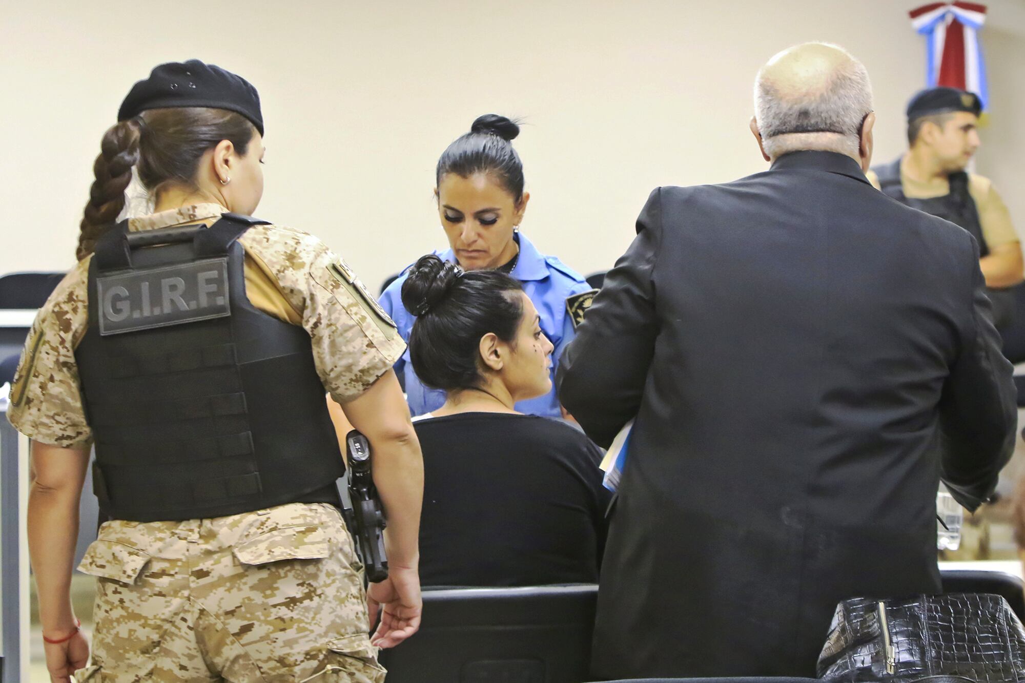 Brenda Agüero es la enfermera acusada de ser la autora material de cinco homicidios de recién nacidos y de intentar otros ocho