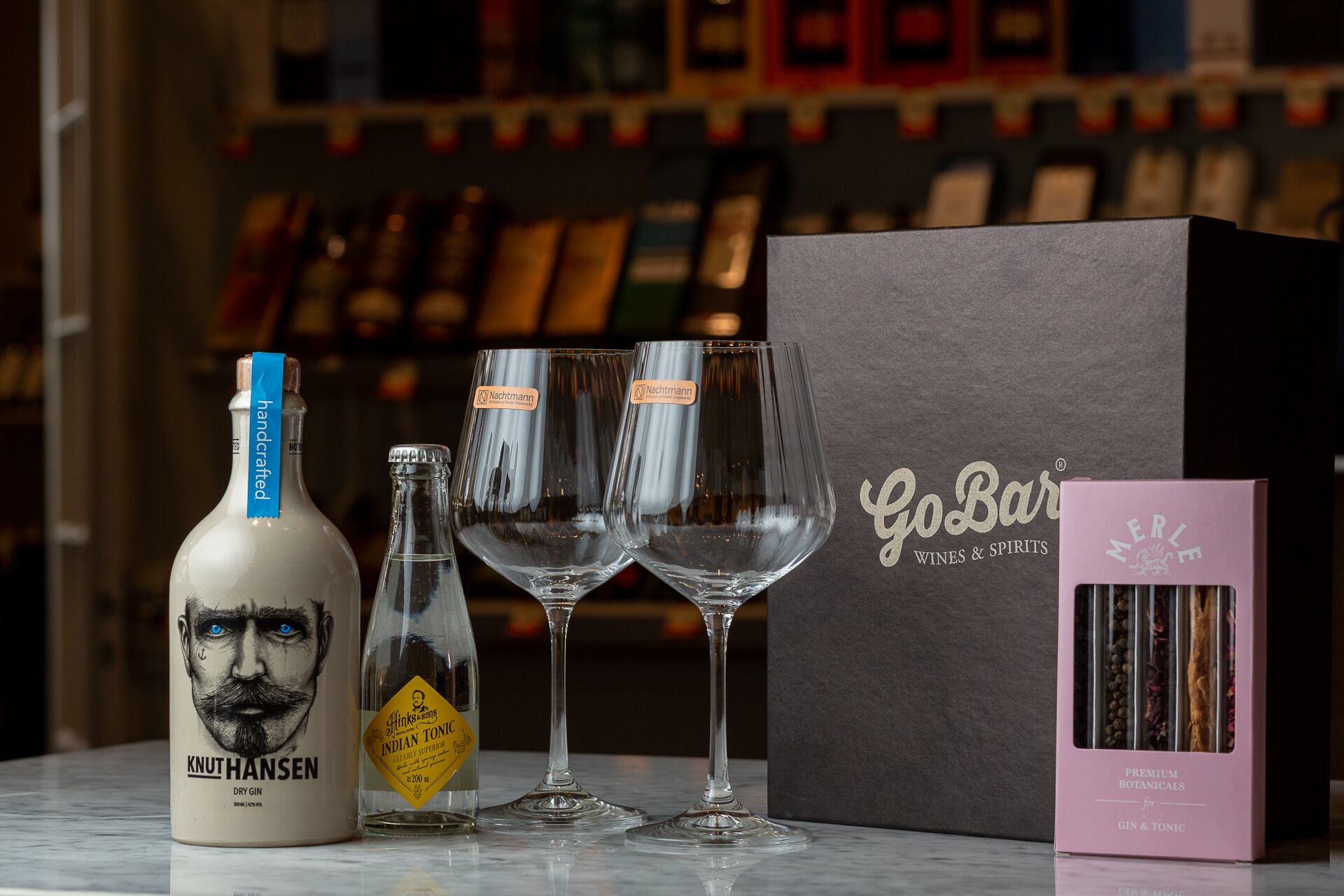 Go Bar asesora para llevar a casa las mejores bebidas.