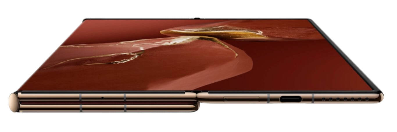 El Huawei Mate XT Ultimate tiene una pantalla plegable de 10,2 pulgadas que se dobla en dos lugares, con una opción de uso intermedio de 7,9 pulgadas