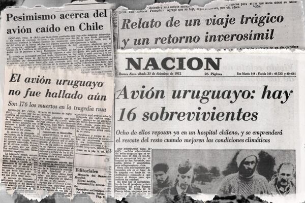 Titulares de diarios sobre