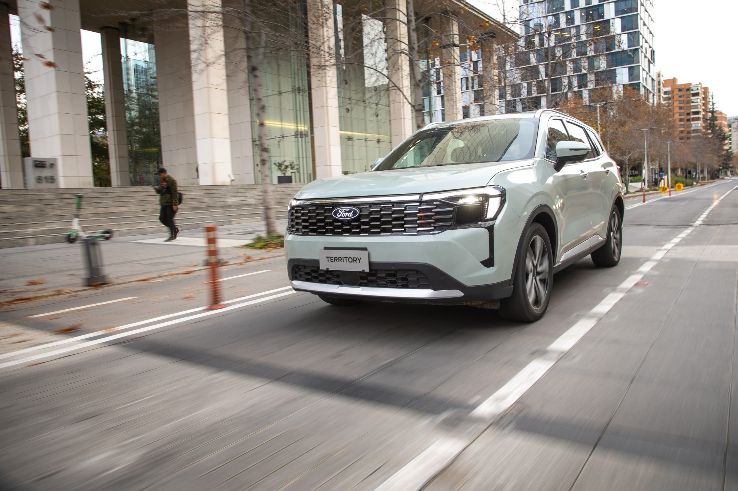 Exterior del renovado Ford Territory