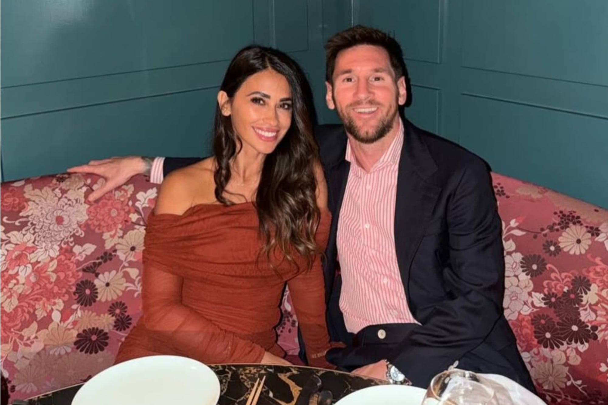 Anto Roccuzzo mostró la intimidad de San Valentín con Lionel Messi y sorprendió con el menú y el regalo