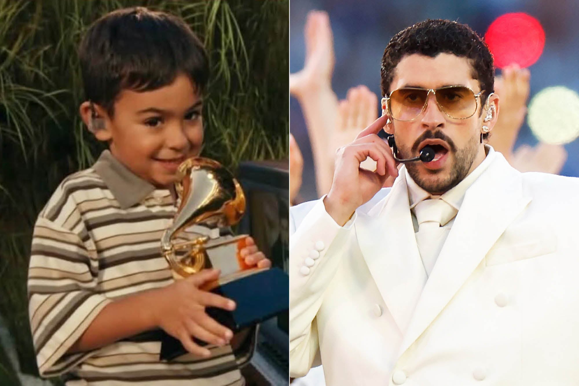 Cómo llegó el niño de raíces argentinas a protagonizar uno de los momentos virales del show de Bad Bunny en el Super Bowl