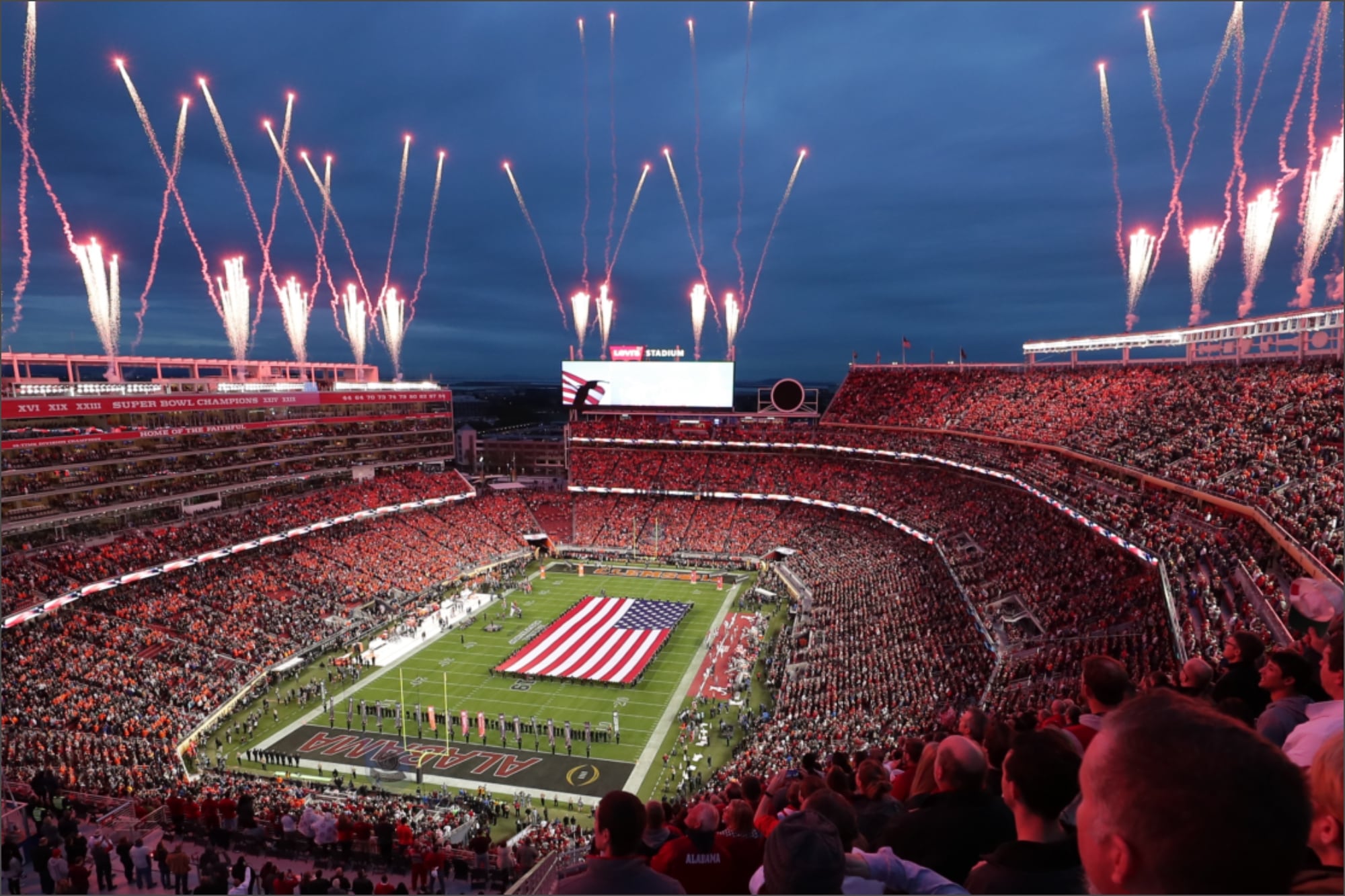 Super Bowl akan diadakan Minggu ini di Levi's Stadium di California