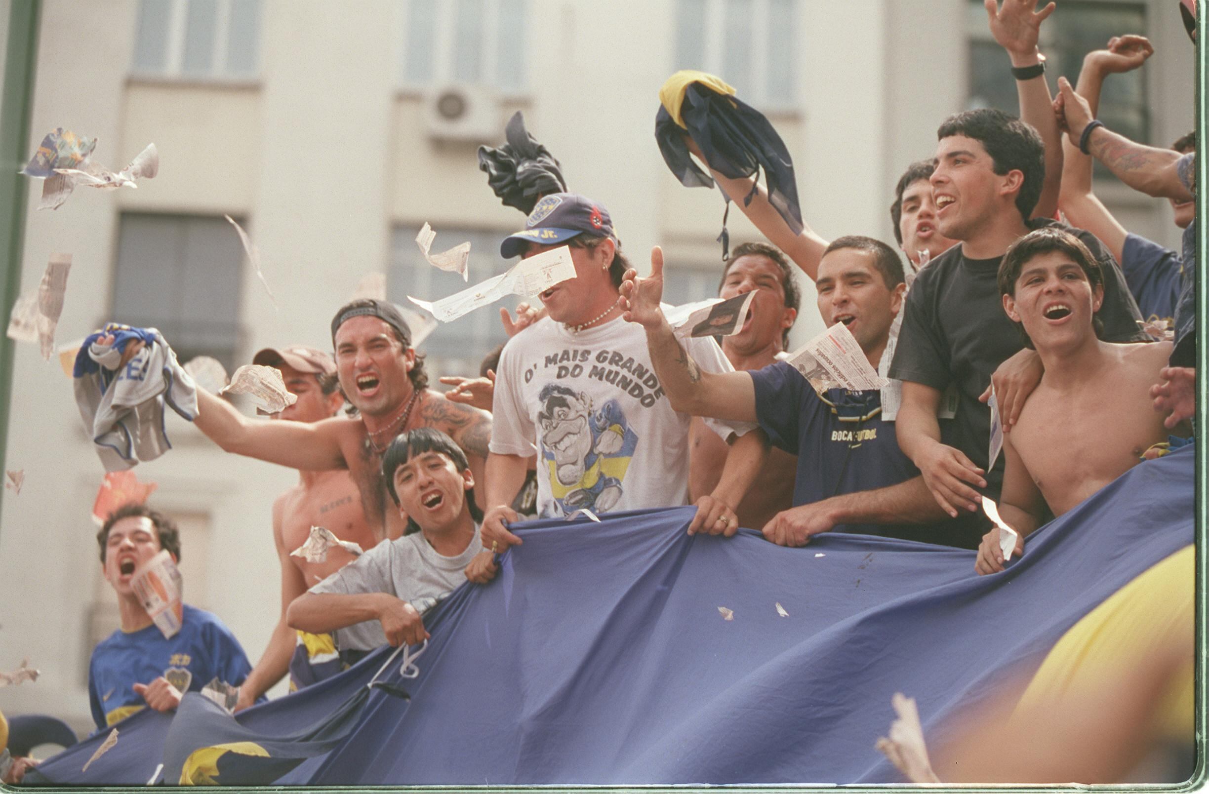 El Obelisco, uno de los epicentros de los principales festejos