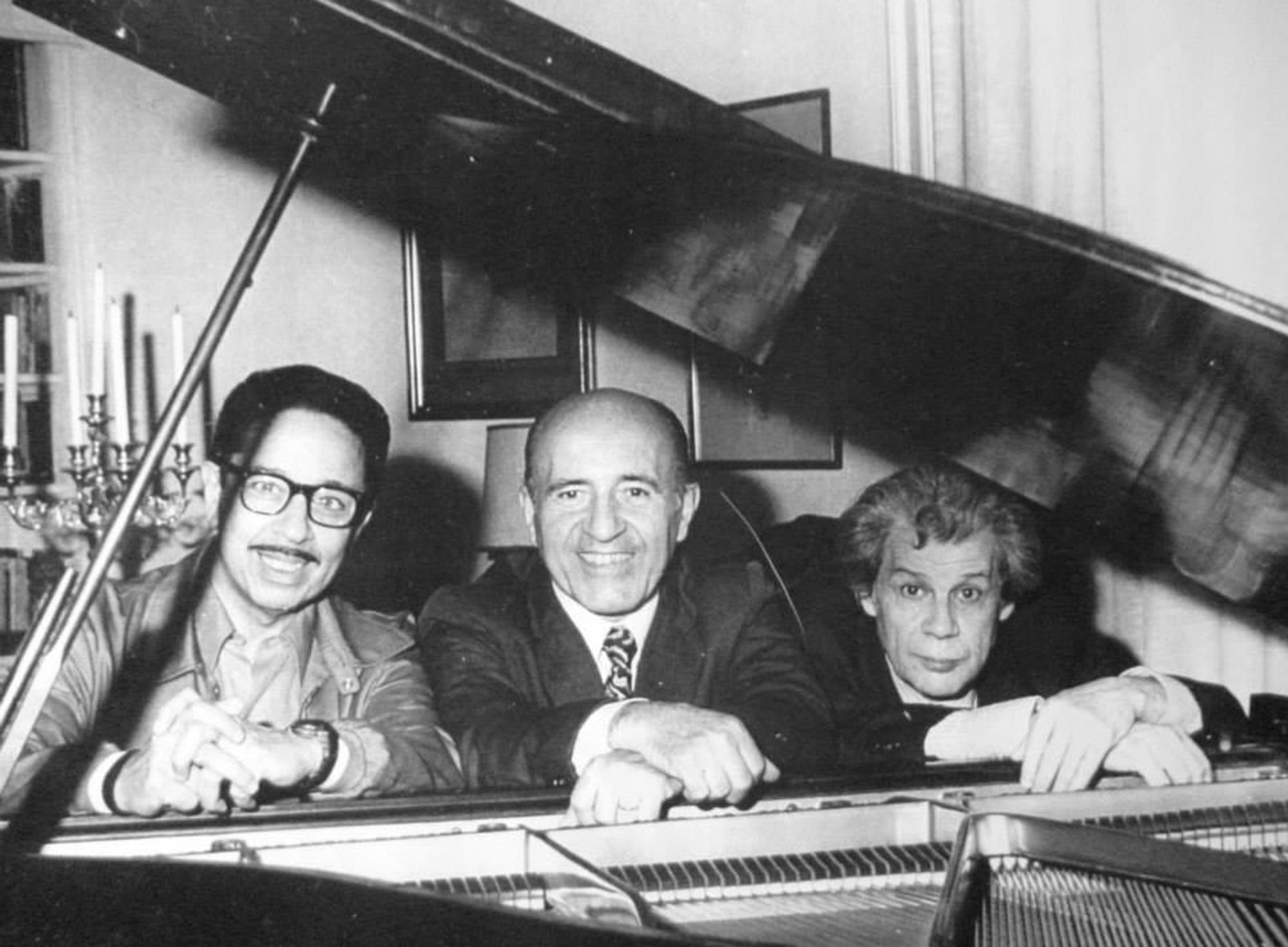 El piano en tres dimensiones: Horacio Salgán, Adolfo Abalos y Enrique Villegas