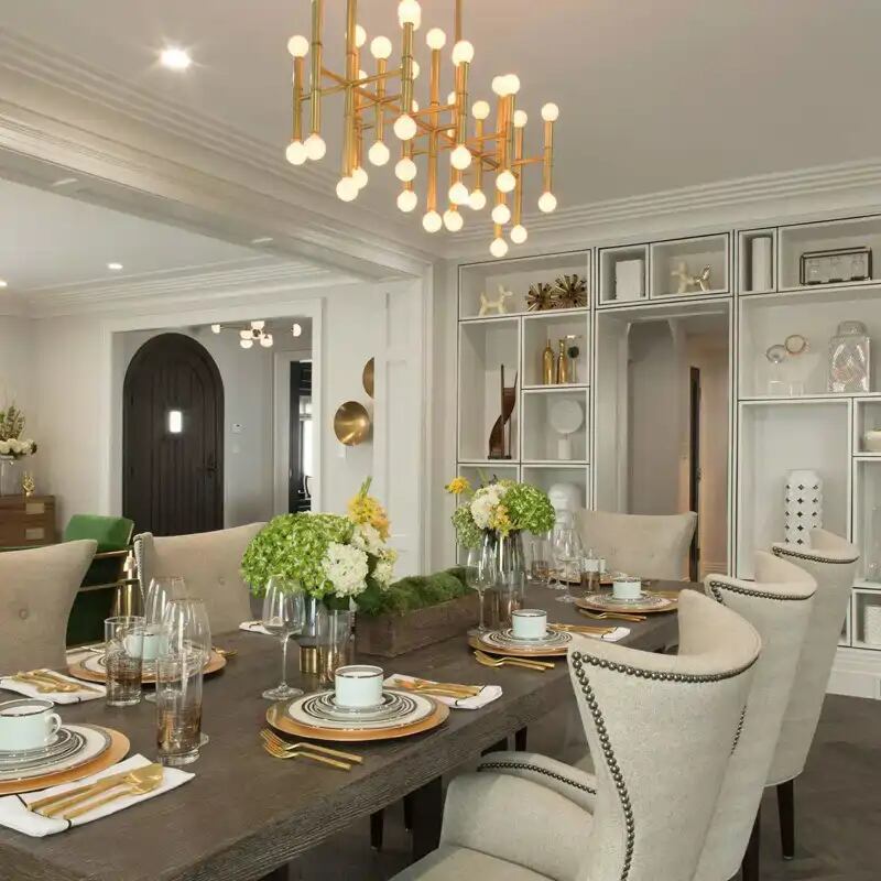 La casa de Drew Scott es de estilo colonial moderno (Instagram @mrdrewscott)