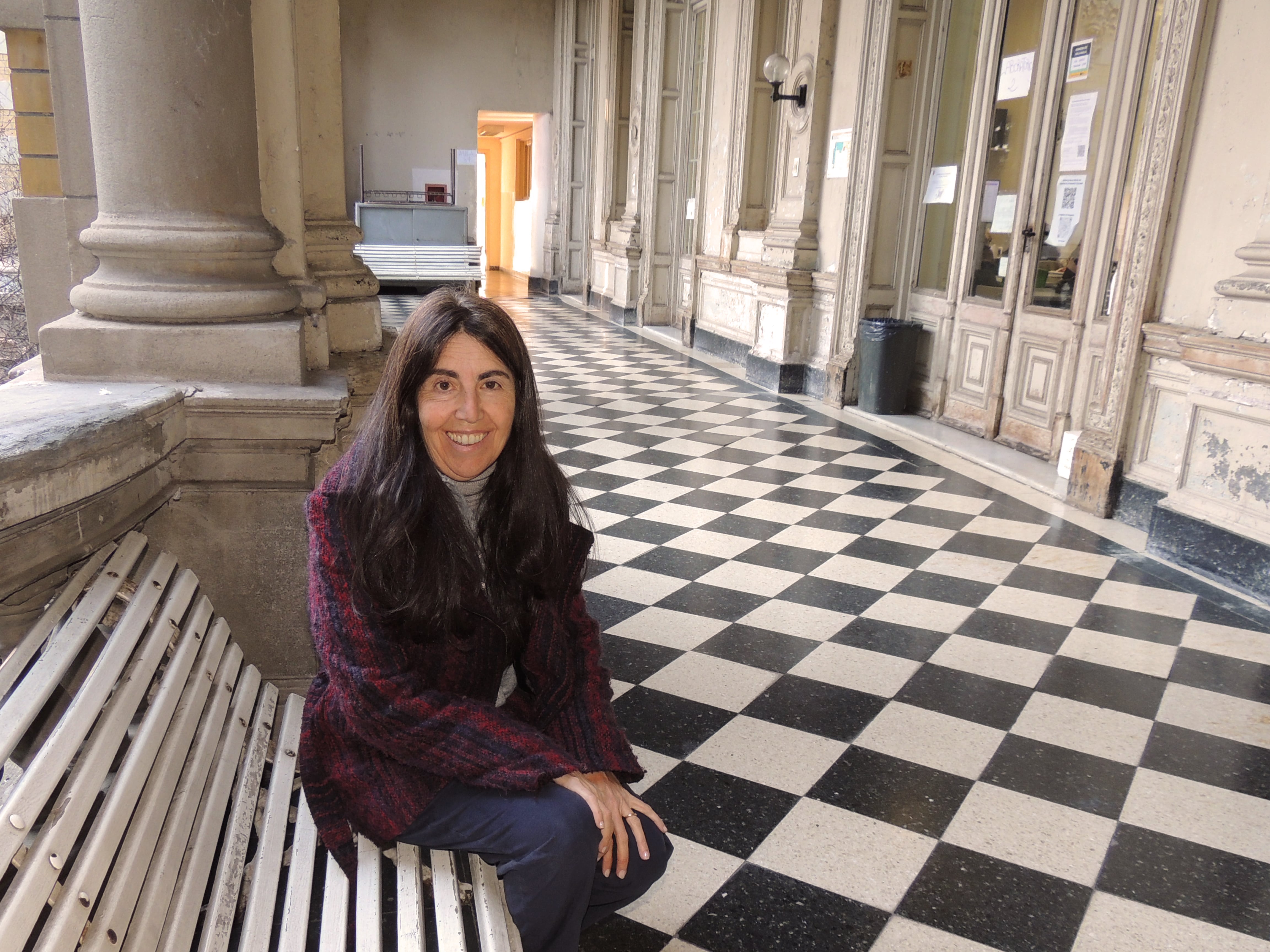 Paula López Cano, rectora: aquí se formó y lo conduce por segunda vez.