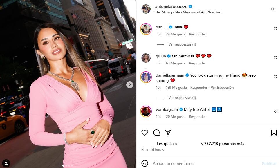El posteo de Antonela Roccuzzo y los elogios que recibió de parte de sus seguidores
