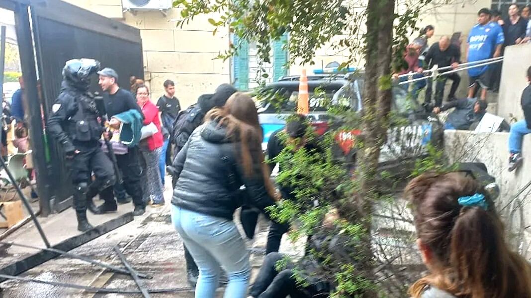 La atención de las víctimas del choque en el hospital Cullen, de Santa Fe