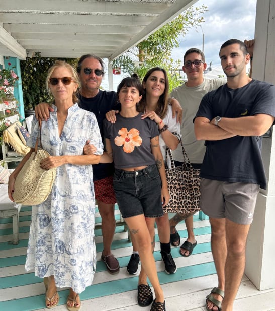 Su familia, pilar fundamental en la recuperación