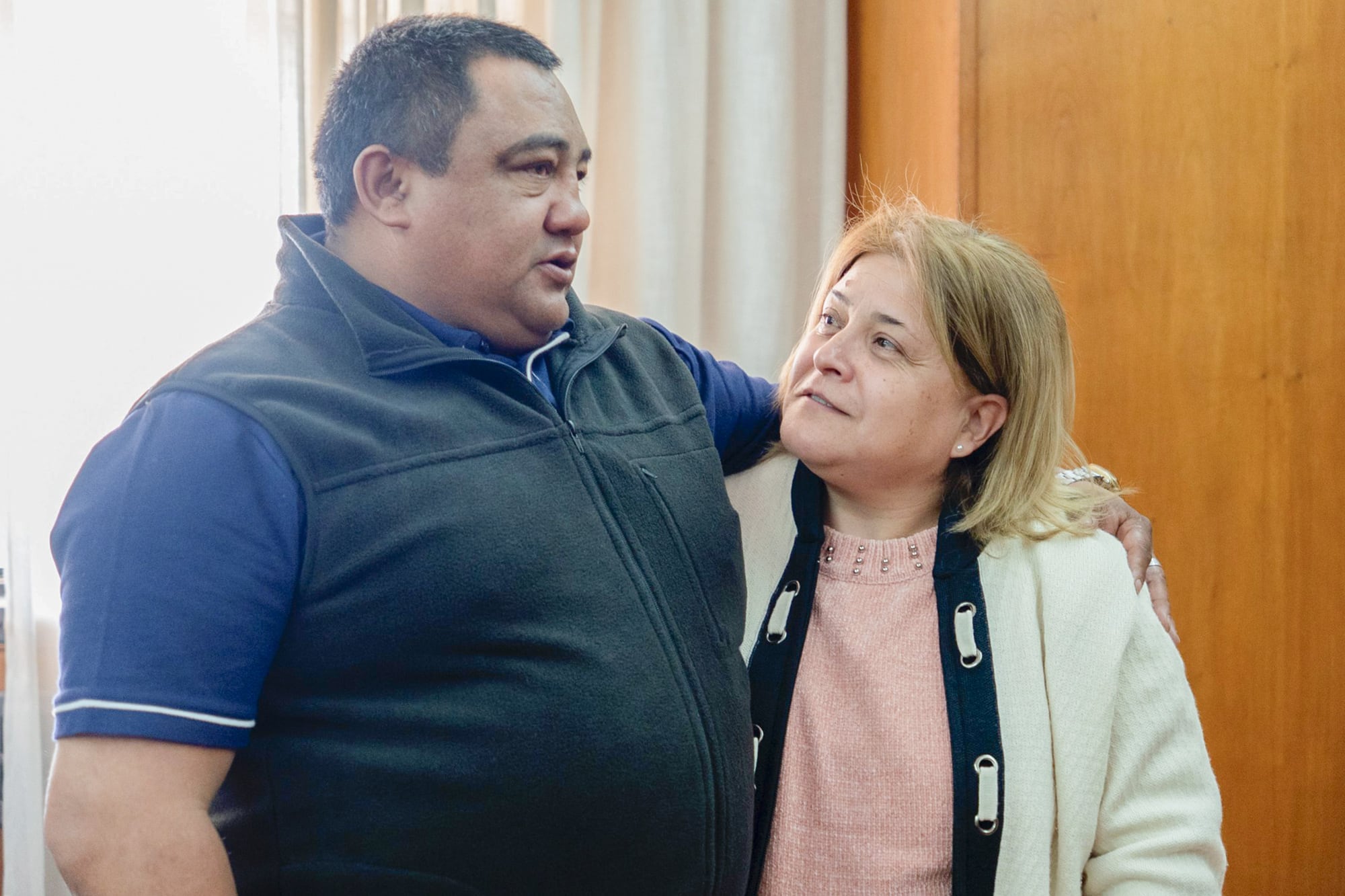 Gracias al programa provincial de identidad biológica se encontraron Andrés y Viviana