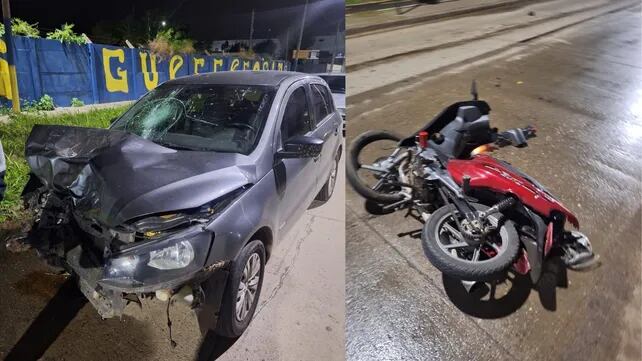 Un conductor alcoholizado chocó una moto y mató a dos mujeres en Santa Fe