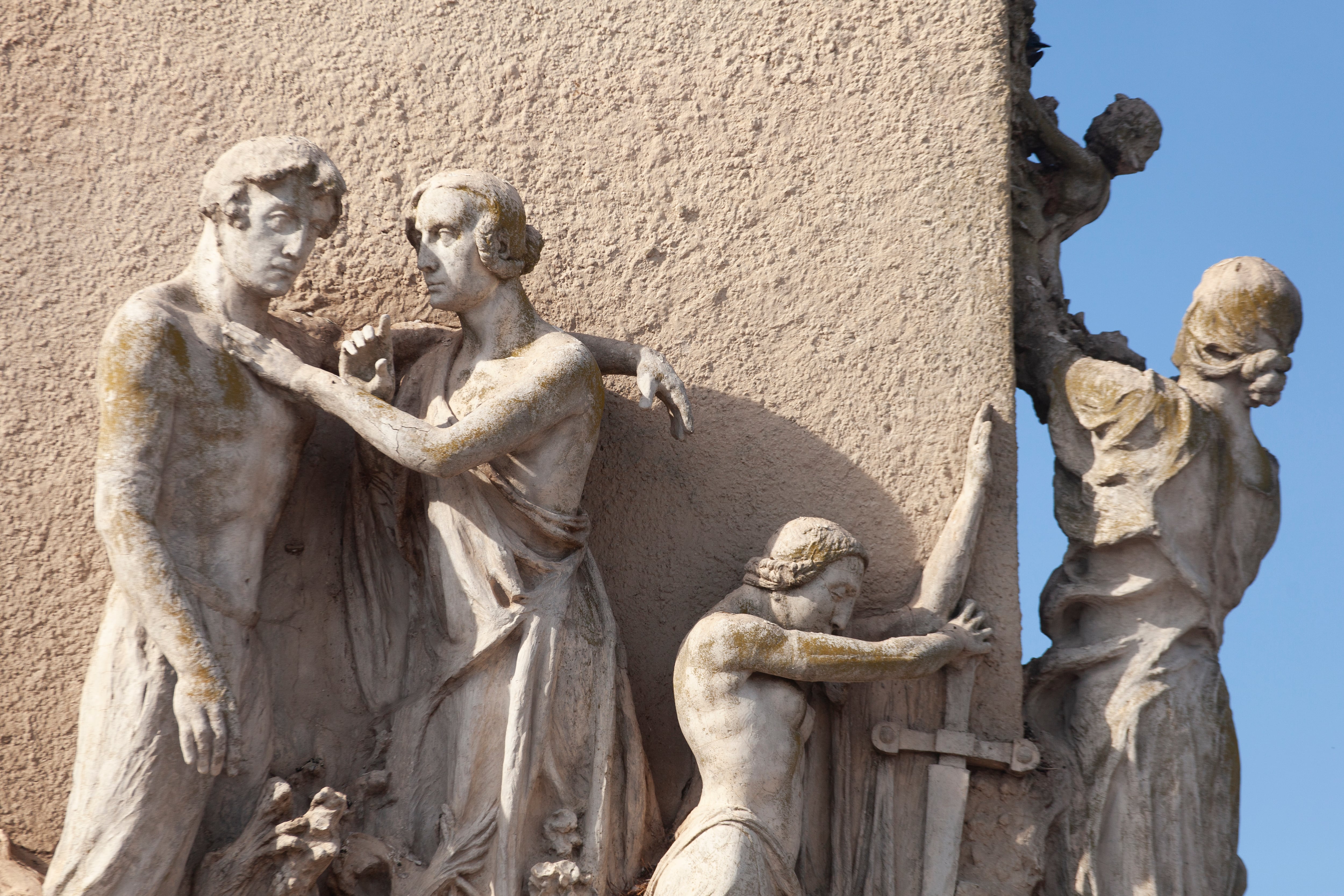 Detalle del Mástil Patrio.