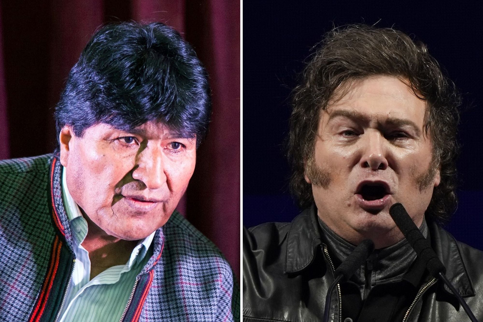Morales afirmó que el presidente Milei envió policias a Bolivia