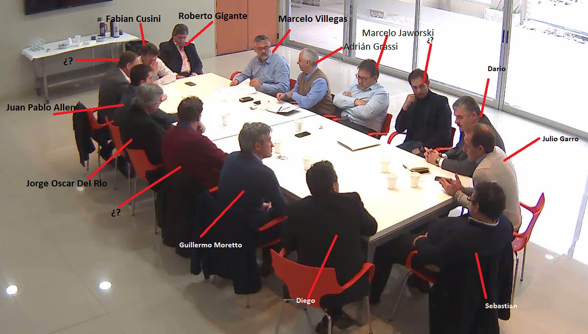 La foto de la denuncia de la AFI durante la gestión de Fernández