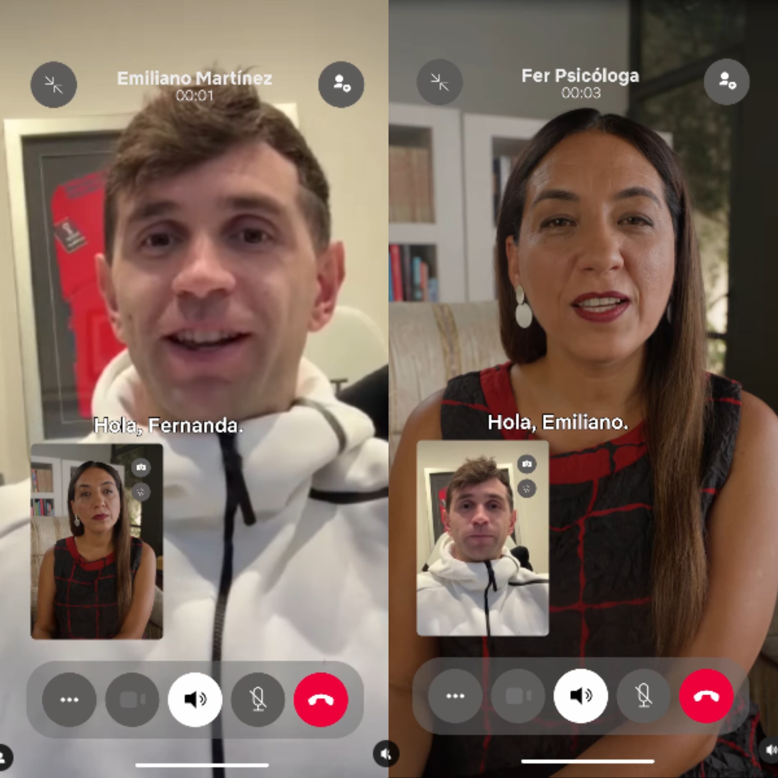 Dibu Martínez participó de un video para promocionar el estreno de la segunda temporada de Envidiosa (Foto: Captura de video / Instagram @chenetflix)