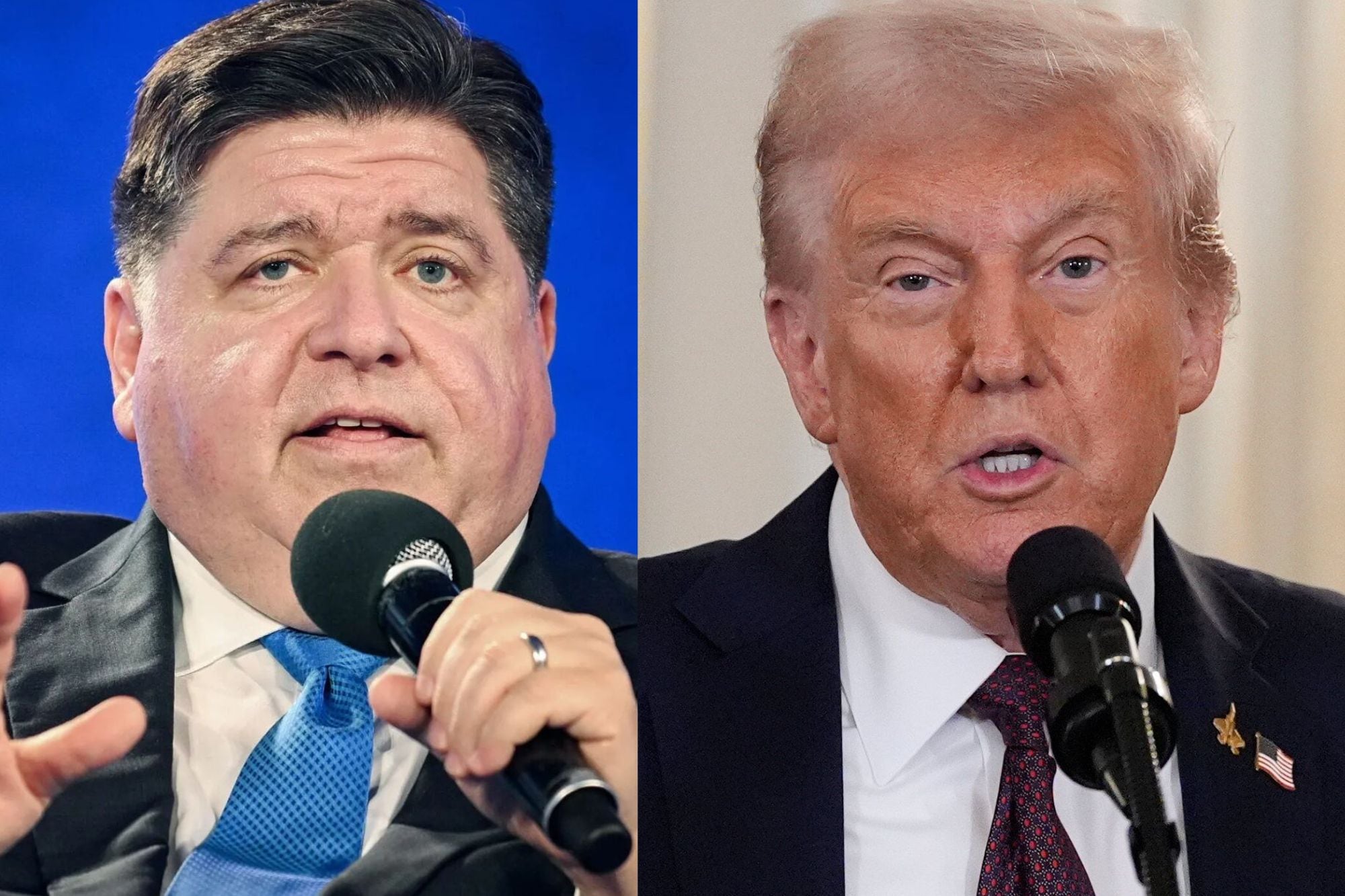 J.B. Pritzker fue crítico con Trump por la política migratoria de EE.UU.