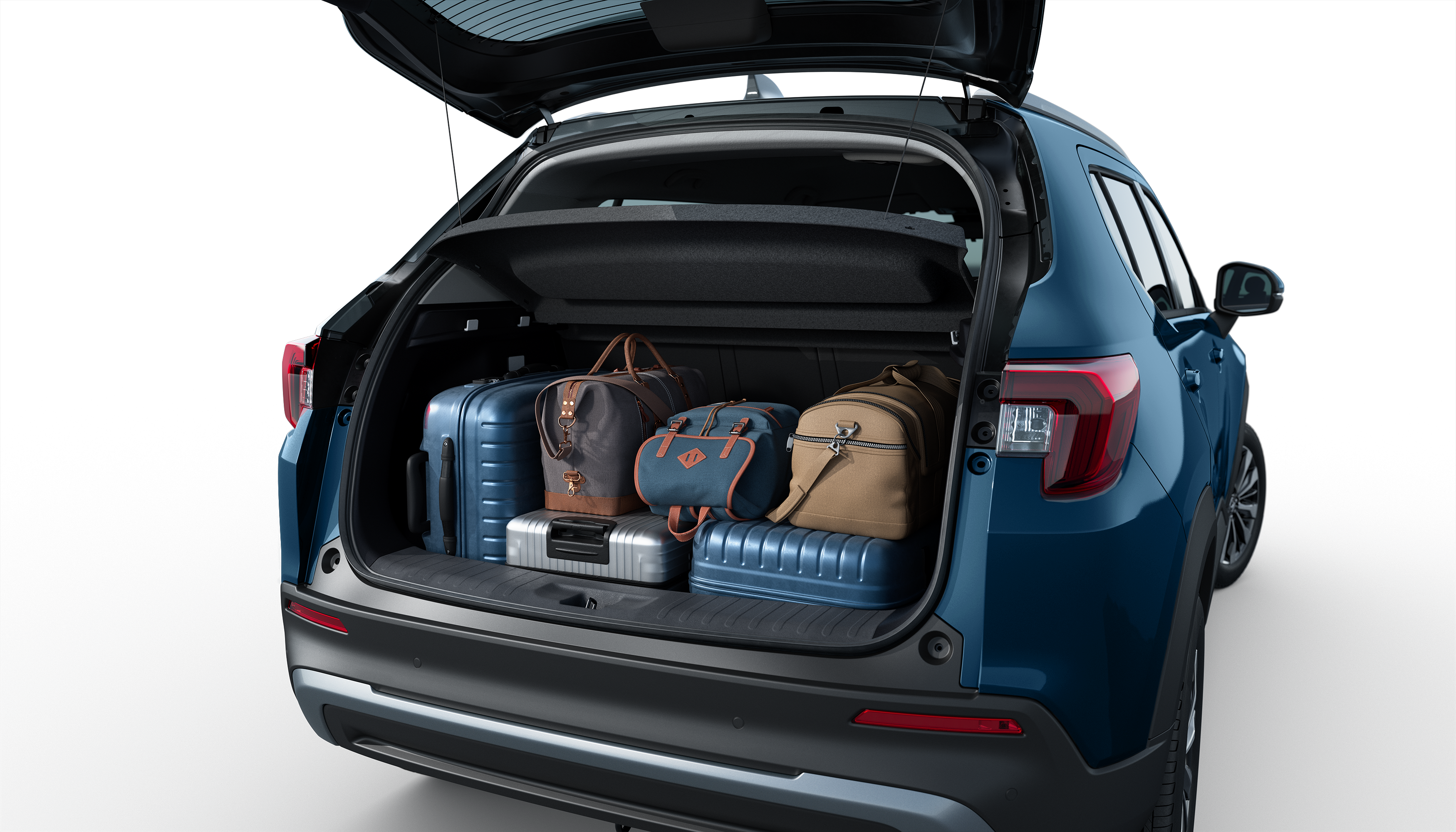 El baúl tiene una capacidad de 458 litros