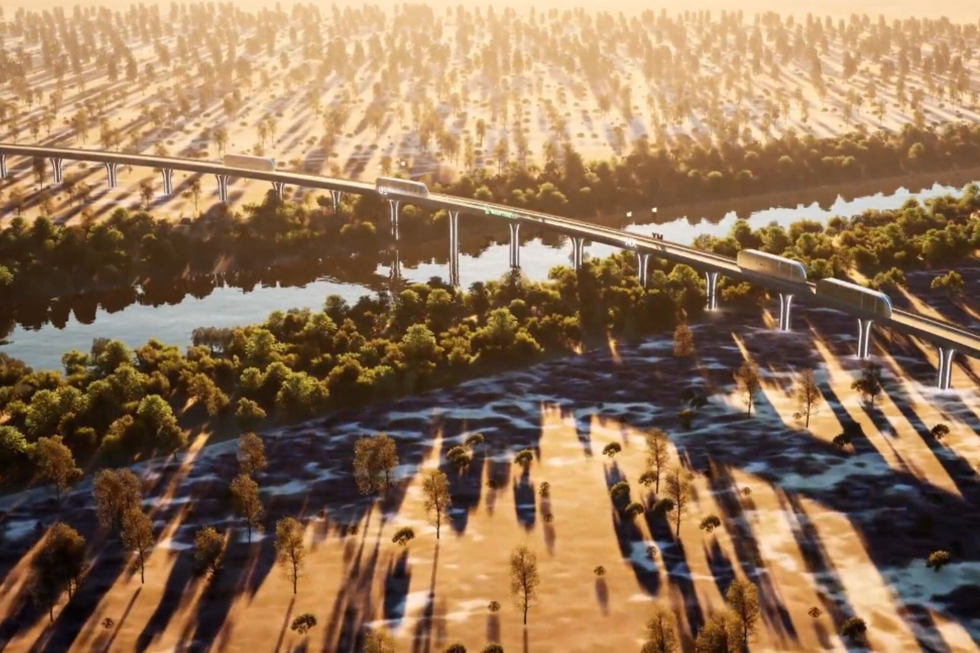 La puesta en marcha del tren entre Texas y Monterrey está prevista para 2031