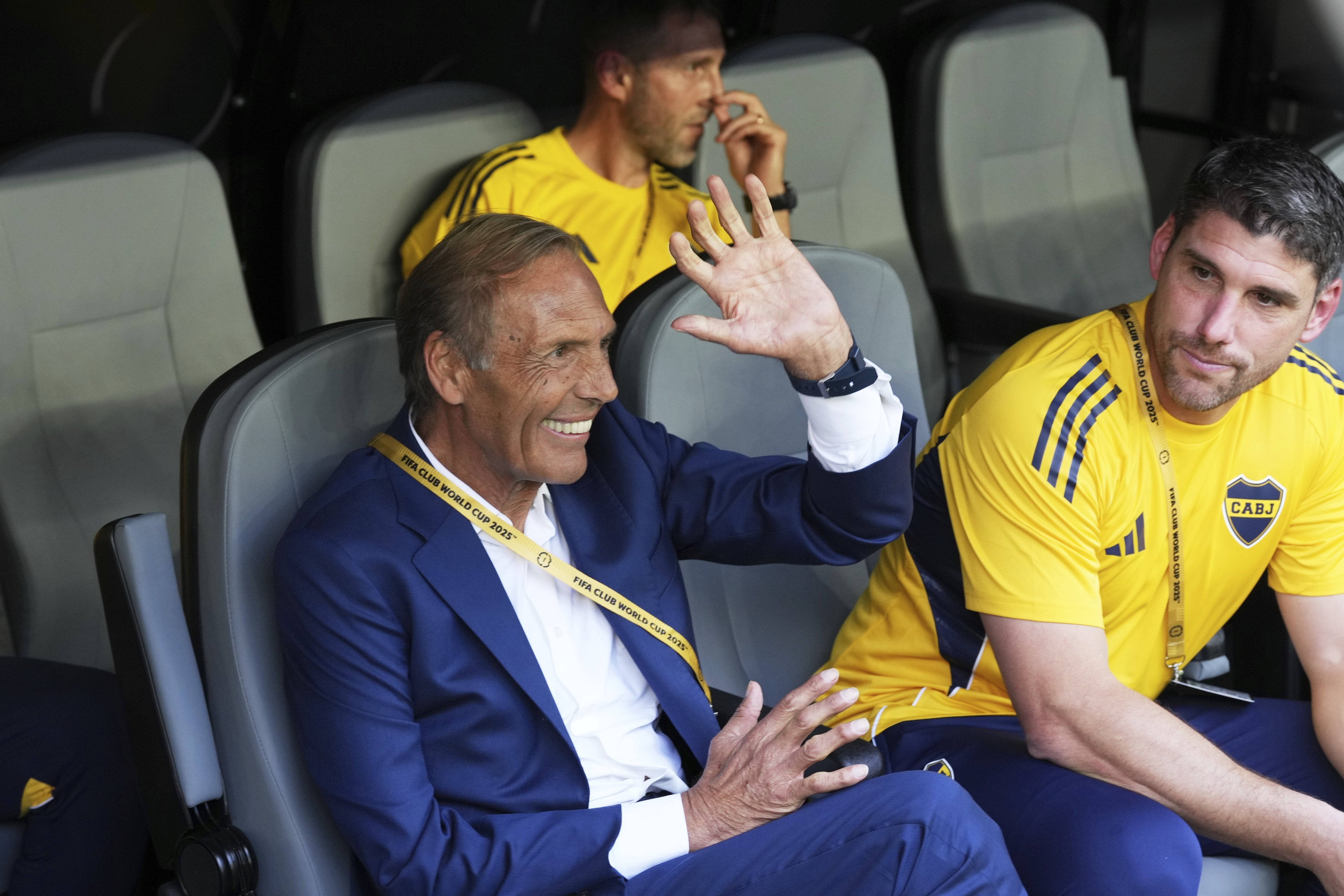 Miguel Ángel Russo se refirió al arbitraje con cierto grado de humor