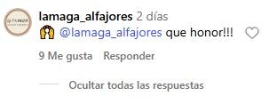 La reacción de La Maga Alfajores ante su puesto en el ranking
