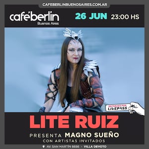 Lite Ruíz presenta Magno Sueño