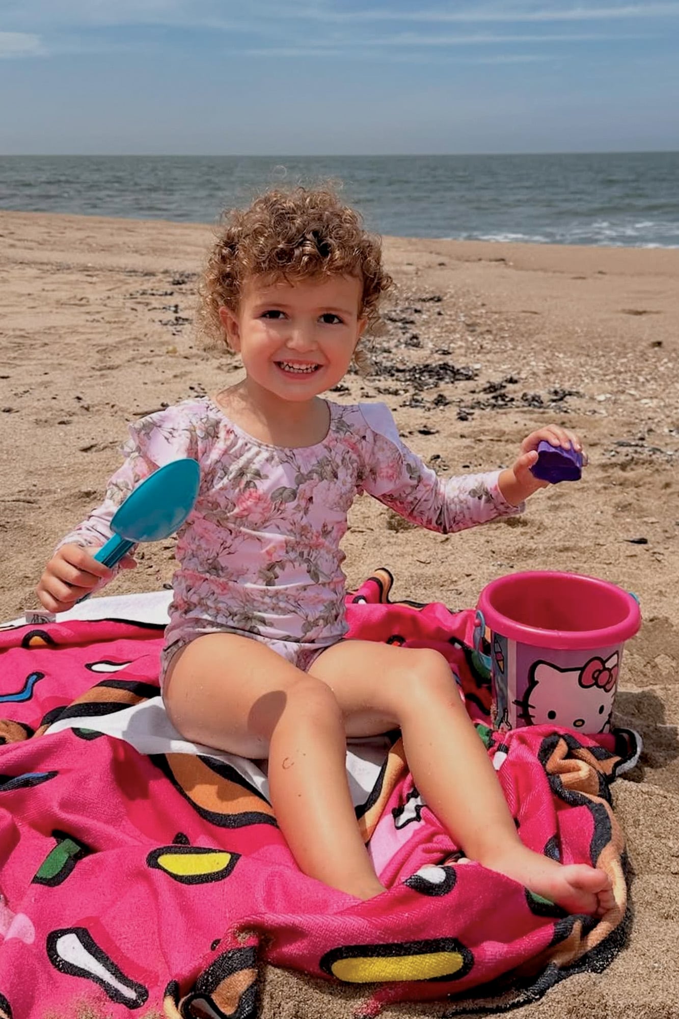 Julia en pleno juego