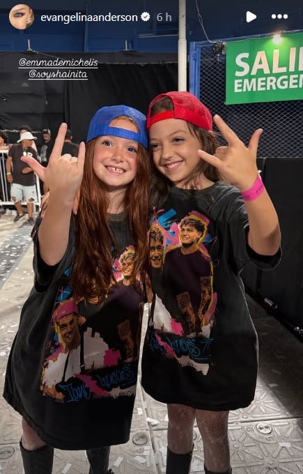 Emma y Shaina, la hija de La Joaqui