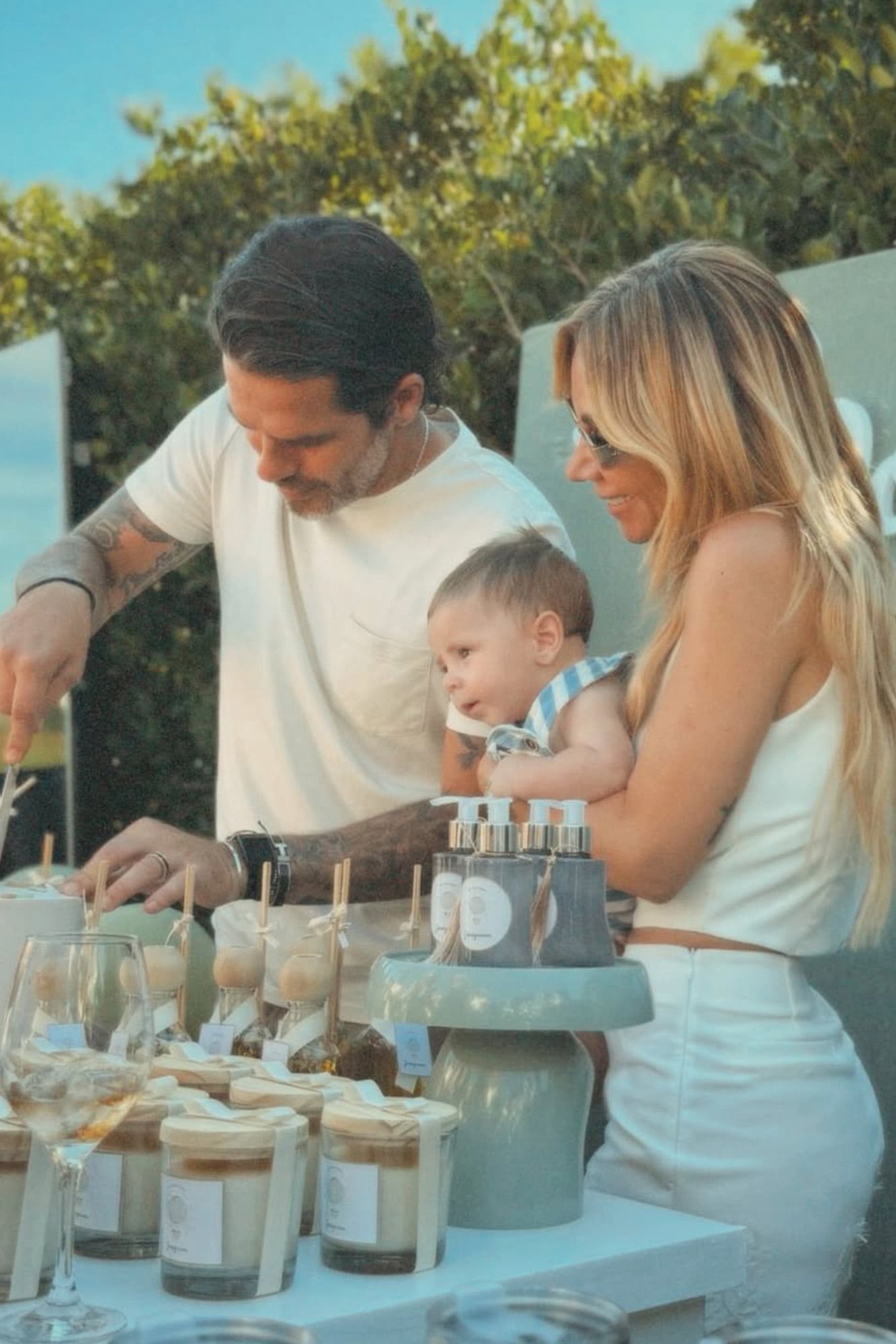 El ex DT de Boca fue el encargado de cortar la torta