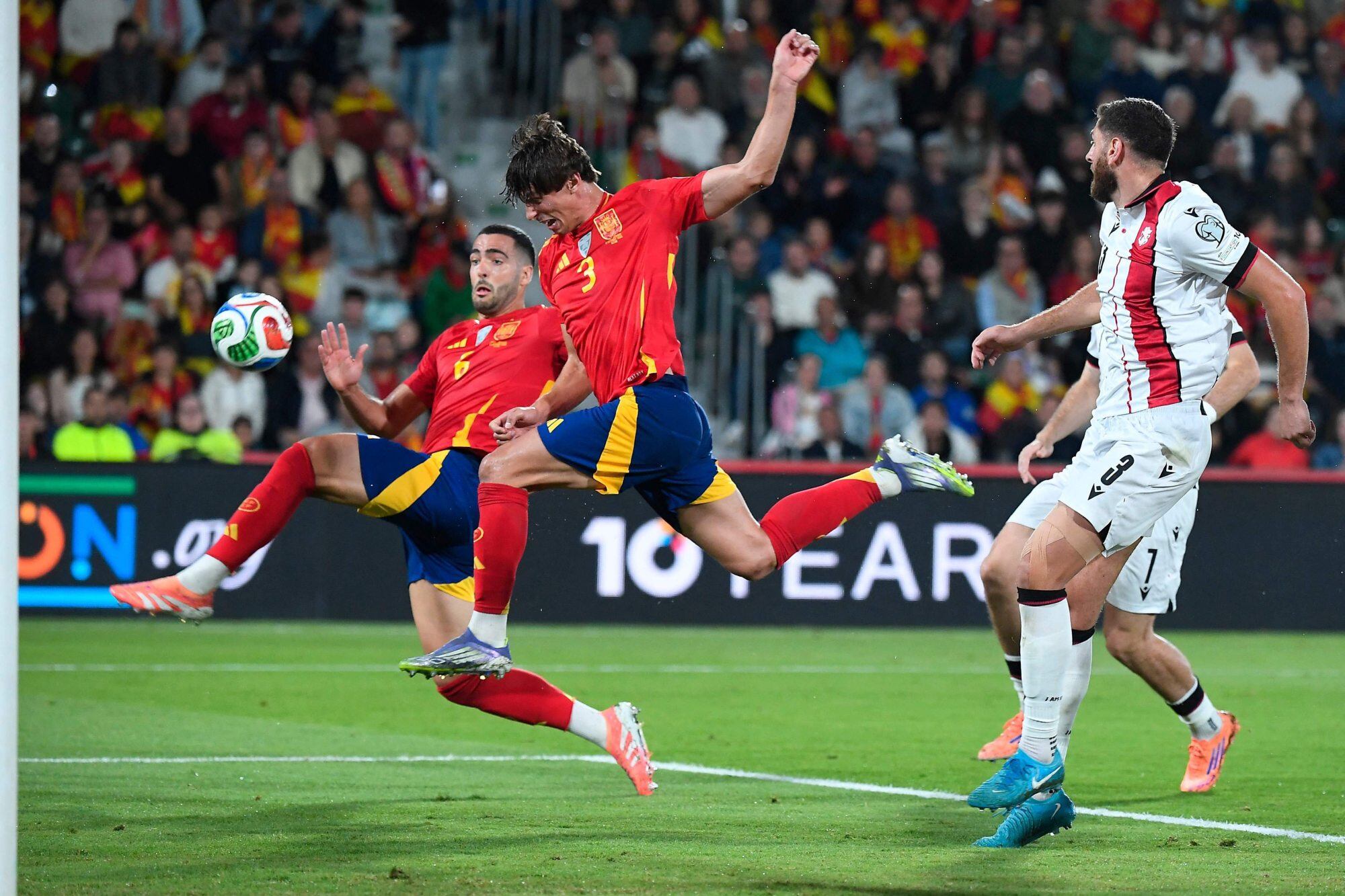 Unas piruetas en el ataque español