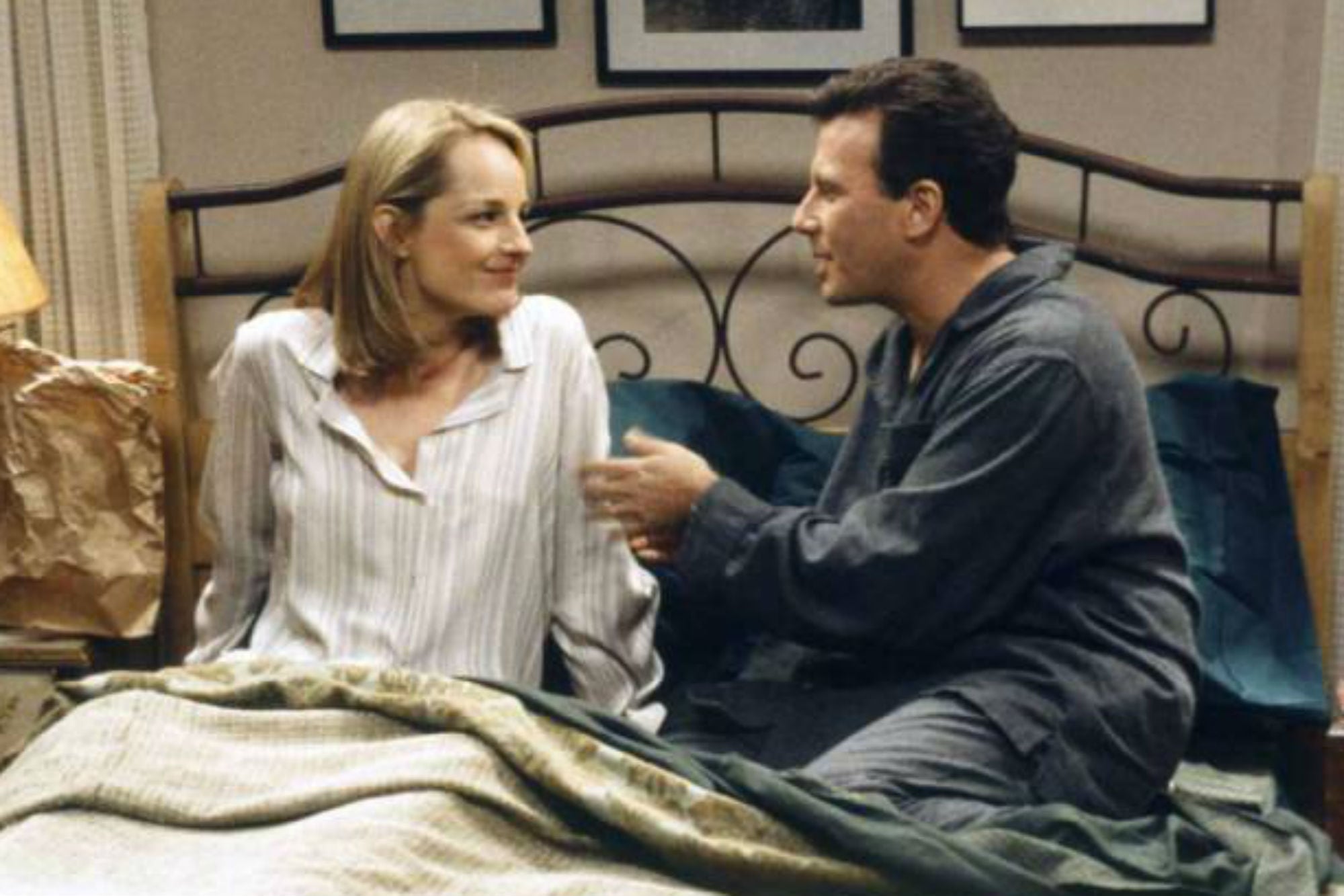 Paul Reiser y Helen Hunt en Mad about you