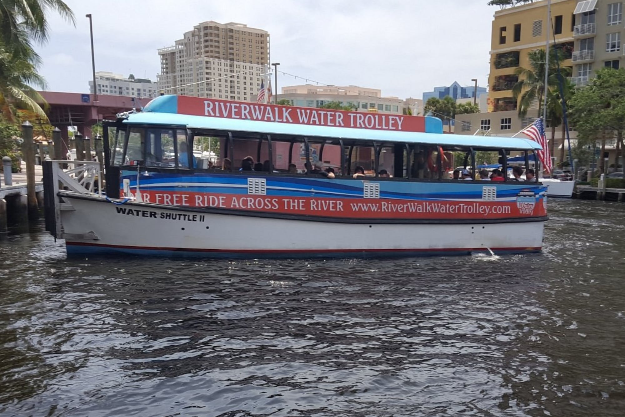 Water Trolley: cómo tomar el ferry gratis en Fort Lauderdale