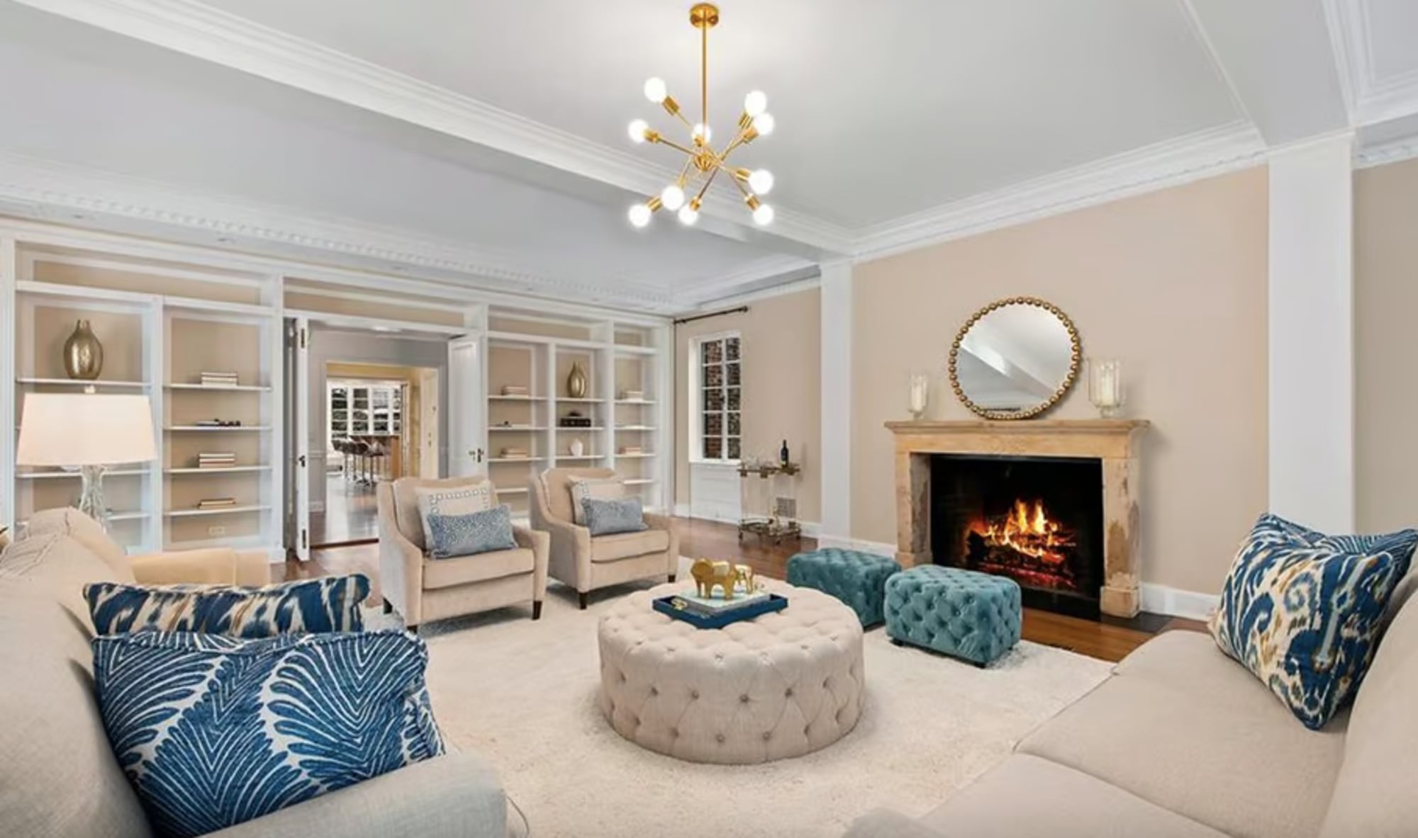 Una de las vistas de la mansión que anteriormente perteneció a los padres de Lulú Simon