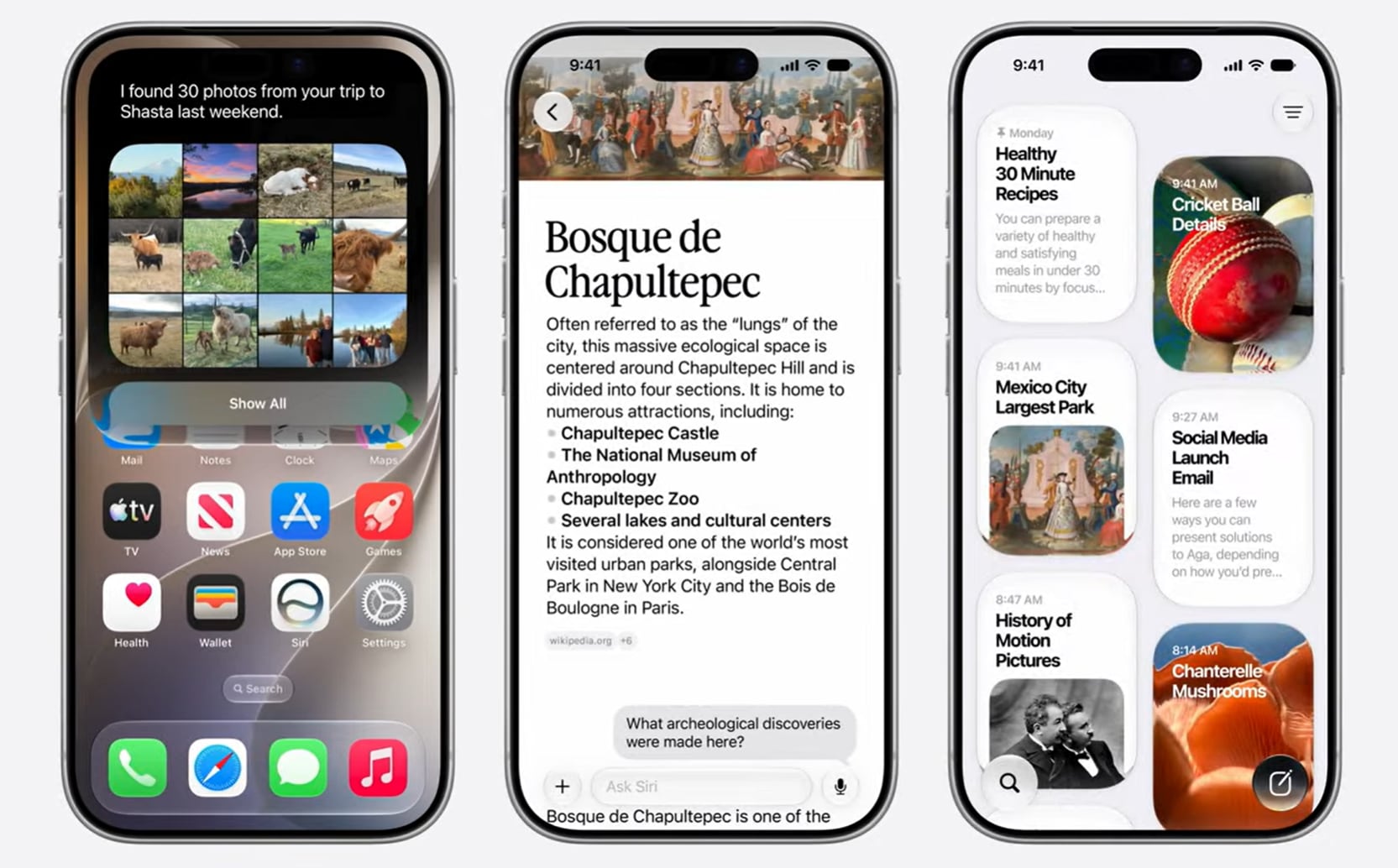 Siri AI estará disponible primero en inglés, y luego llegará a más idiomas