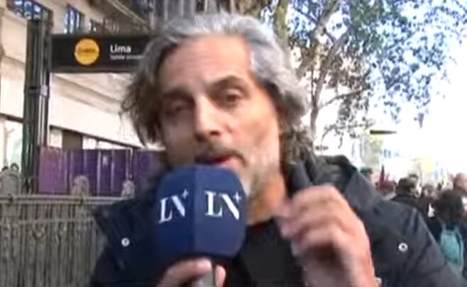 Joaquín Furriel dijo presente en la marcha universitaria: “Creo en un país con educación pública”
