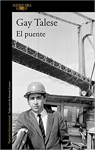 La tapa del libro de Gay Talese sobre la construcción del puente Verrazano-Narrows