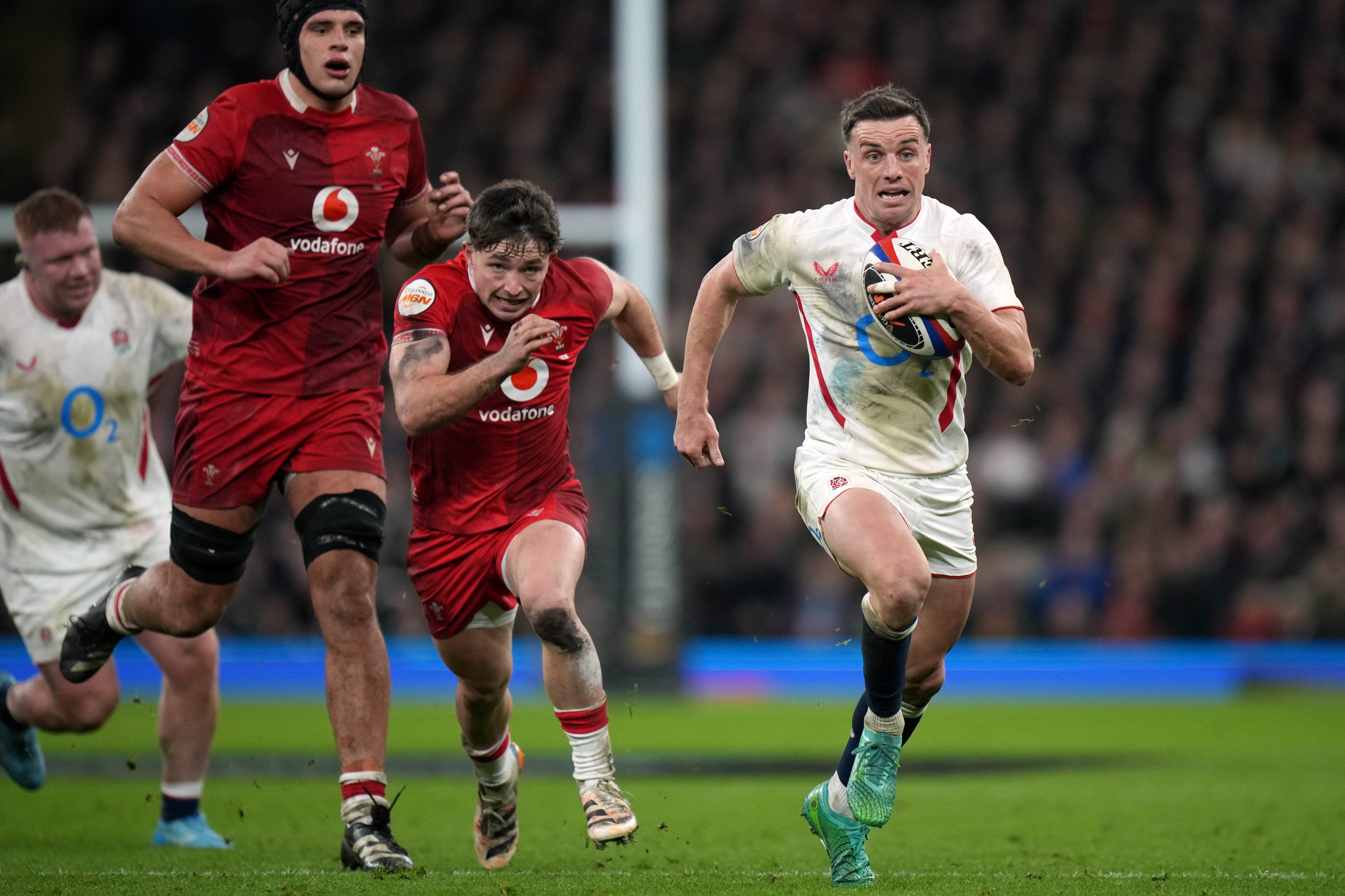 Seis Naciones: Inglaterra goleó a Gales en el debut en el torneo y llegó a los 12 éxitos seguidos