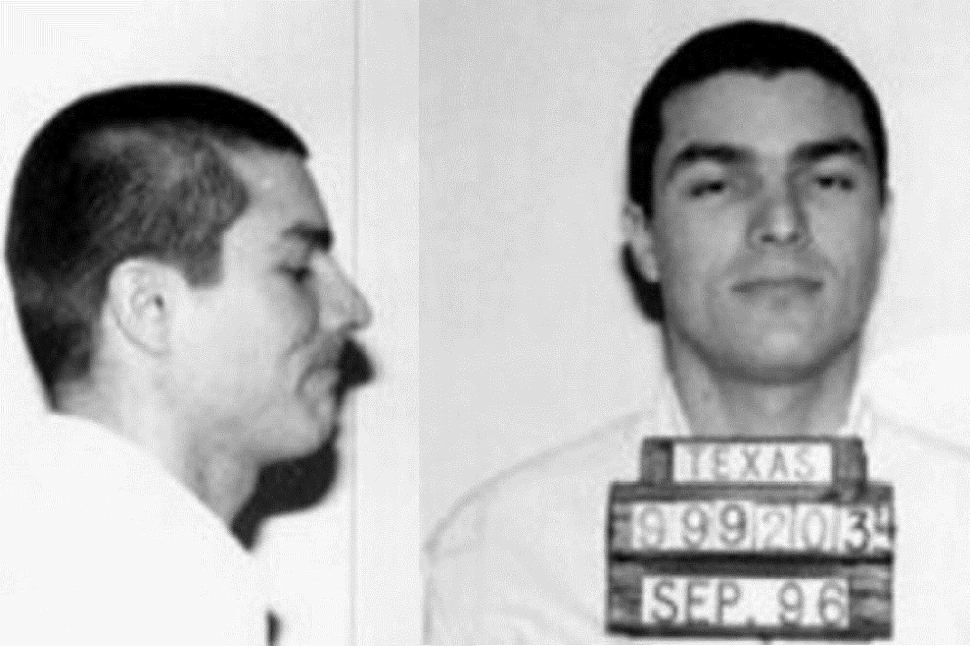 La ficha de Víctor Saldaño en el Departamento de Justicia de Texas