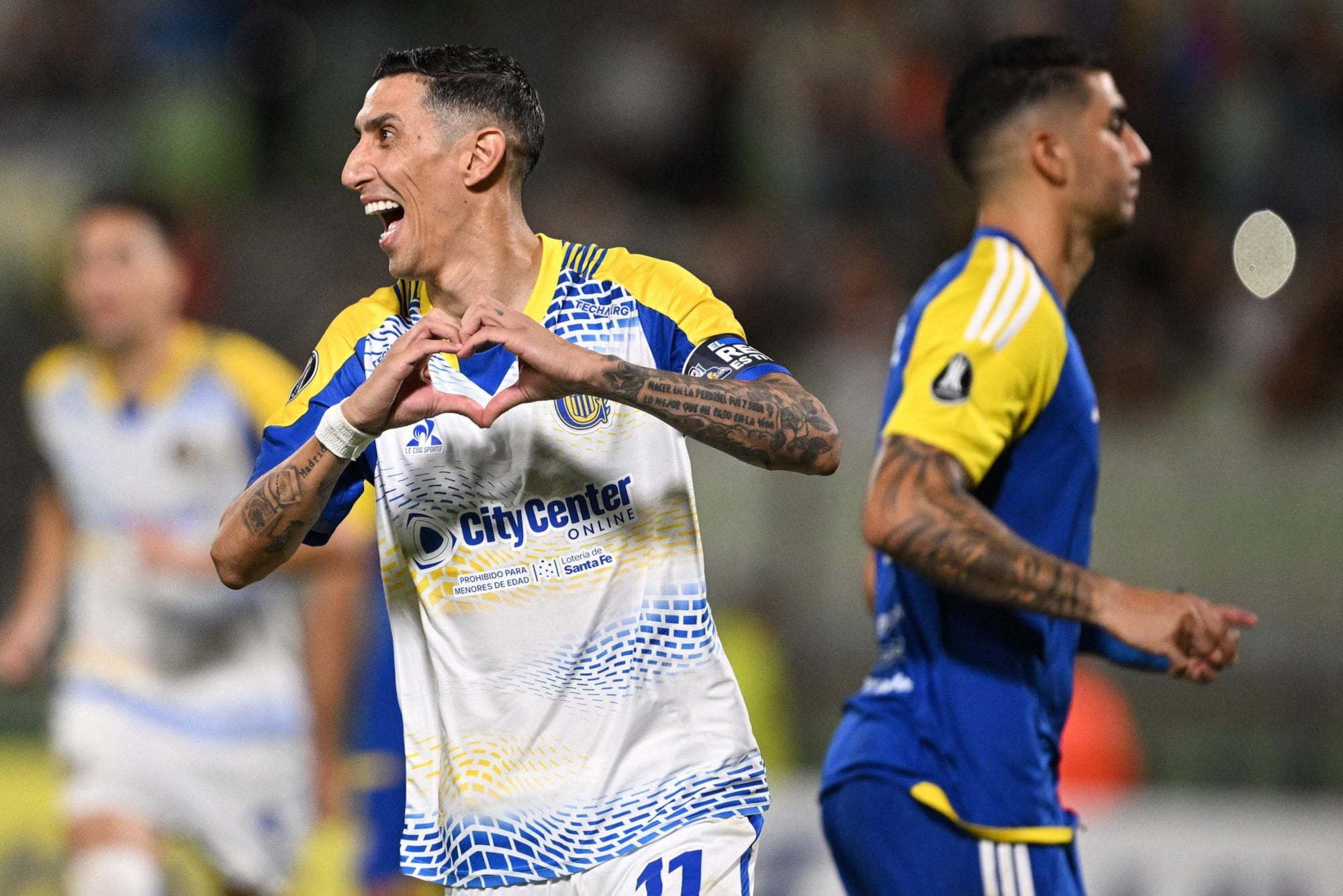 Ángel D María es la gran figura de Rosario Central, que quiere meterse entre los ocho mejores