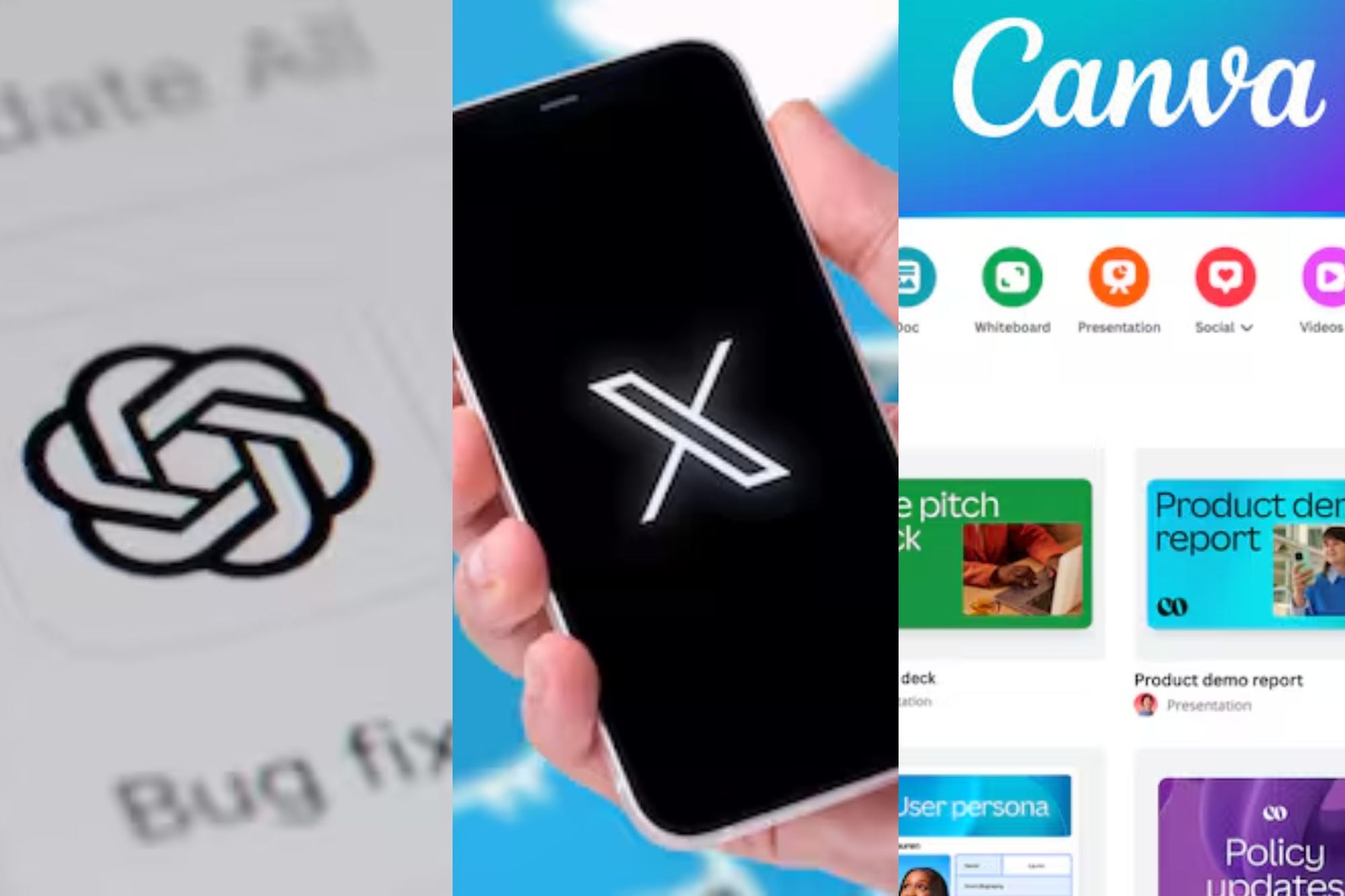 La red social X, la plataforma ChatGPT y el sitio de diseño Canva estuvieron entre los servicios afectados
