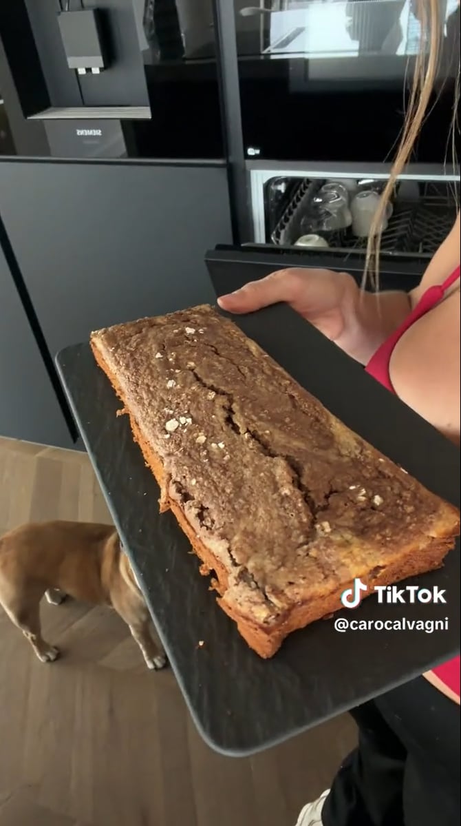 El budín exprés de avena es ideal para luego de entrenar