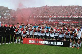 Newell´s festejó el título a pura ovación y tintura