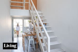 Hicieron un mini depto para su hija a partir de un espacio en desuso con entrada propia